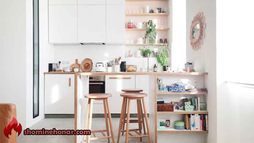 استفاده از میز غذاخوری در آشپزخانه های کوچک ممکن است؟